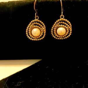 Silpada retired drop earrings. Sterling Silver and pearls. Never worn.